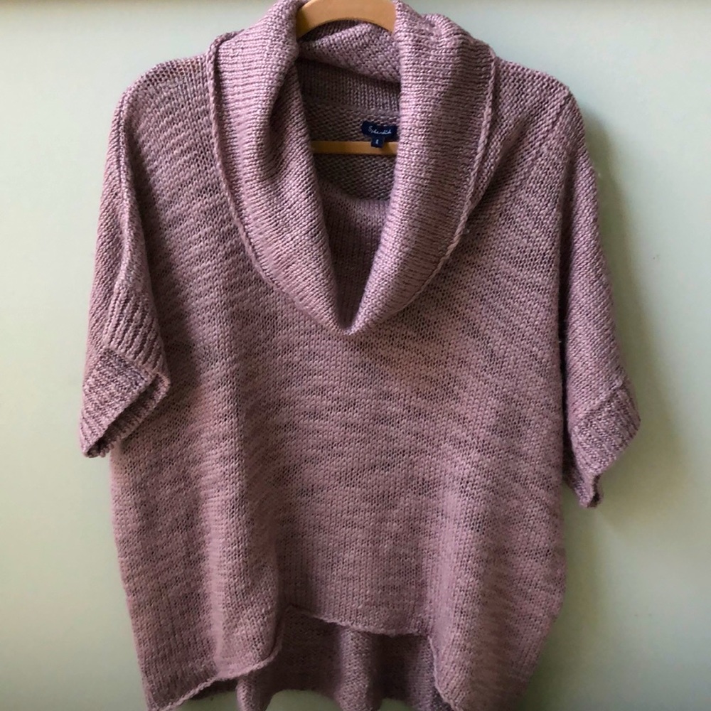 Splendid knit cowl neck sweater.